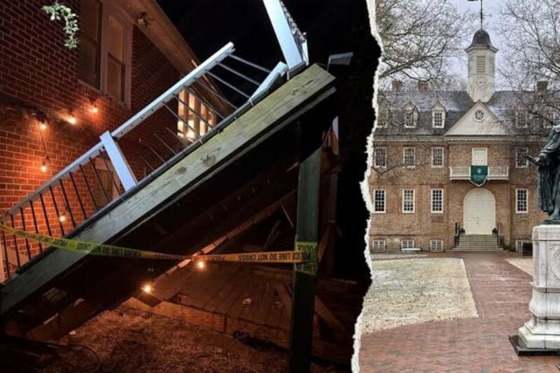 28 Injured After Deck Collapses at Homecoming Party in Williamsburg, Virginia