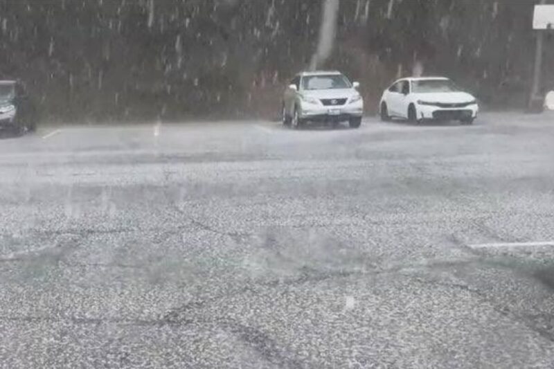 Heavy Rain and Hail Bring Flooding Concerns to California’s Inland Empire