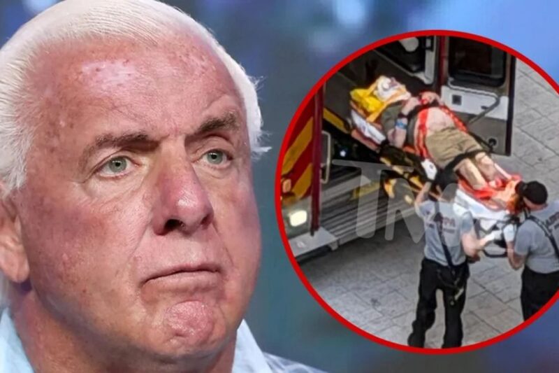 Ric Flair Hospitalized After Fall Outside Florida Restaurant, Daughter Says He’ll Be Okay