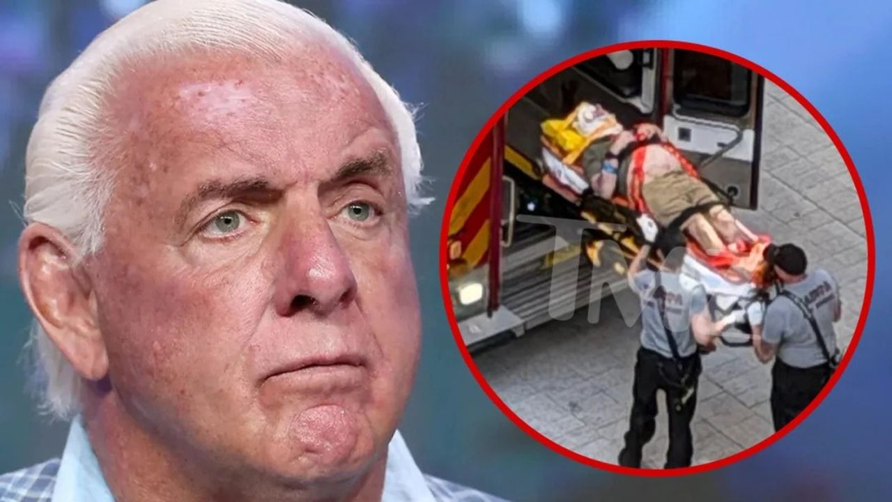 Ric Flair Hospitalized After Fall Outside Florida Restaurant, Daughter Says He’ll Be Okay