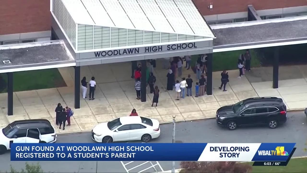 Woodlawn High School Student Arrested After Loaded Gun Is Found on Campus